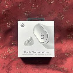 Beats Studio Buds Plus + Wireless Bluetooth Earbuds Silver