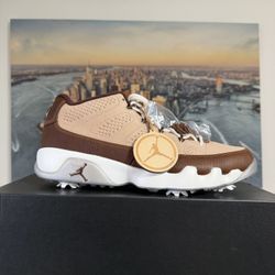 Jordan 9 Golf  “Wood grain” Size 11 Men 