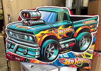 Hot wheels camioneta pick up truck pinata