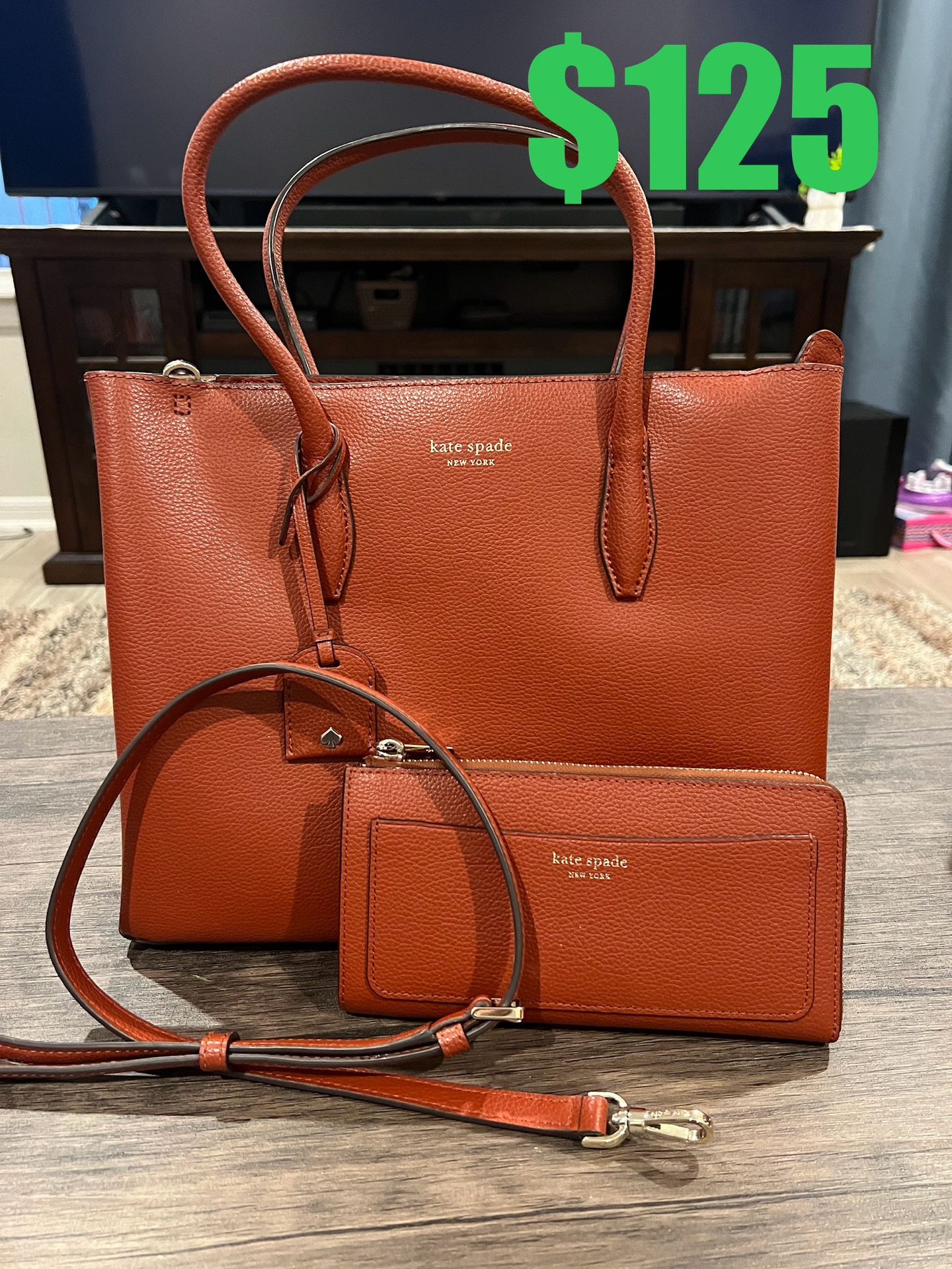 Used Kate Spade With Wallet 