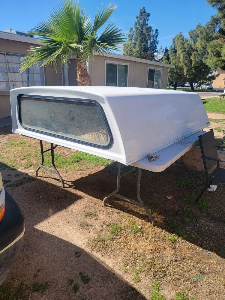 White Camper For Truck