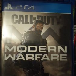 Call Of Duty Modern Warfare PS4