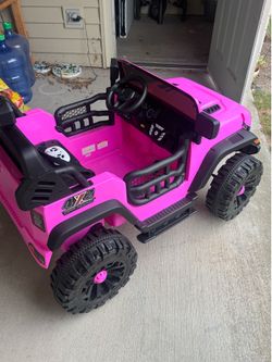 Pink Jeep
