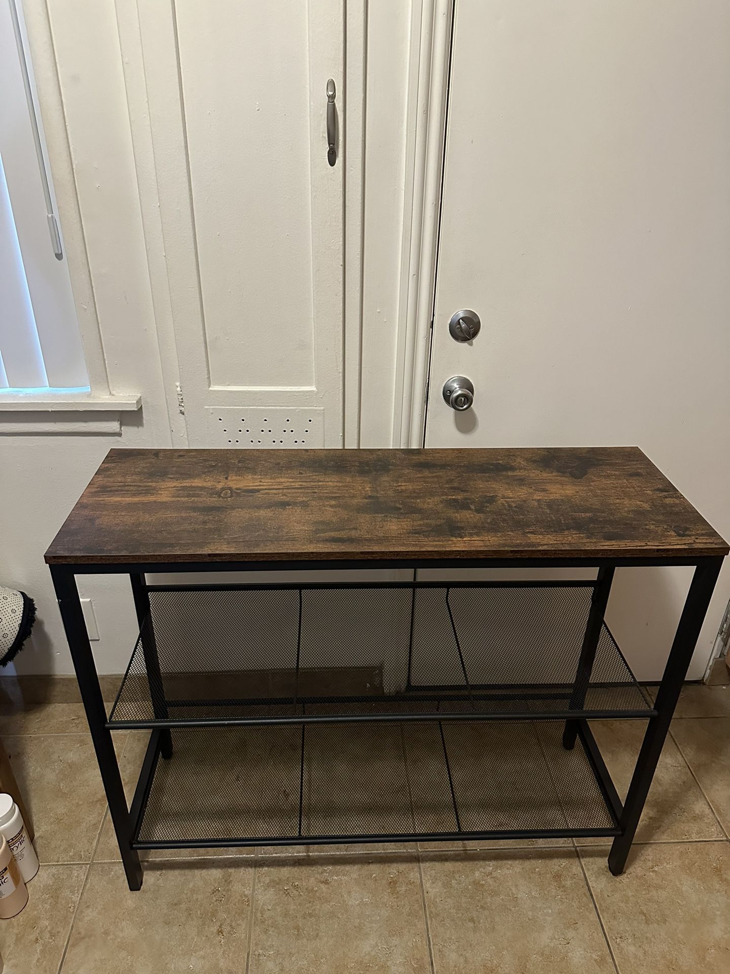 Multi Purpose Table With Shelves