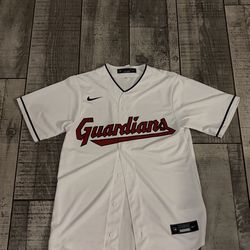Nike Cleveland Guardians MLB Baseball Jersey White Officially Licensed Size S