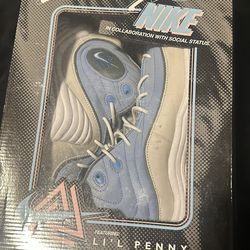 Nike x Social Status Air Max Penny II - White / Cobalt / Pulse