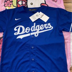 Los Angeles Dodgers Youth Baseball Jersey Size L Cody Bellinger 