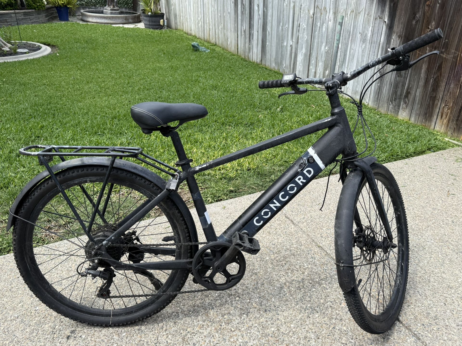 E Bike Walmart Velo Electrique Pouces Concord Step-Over Electric Commuter  Bike, 36V, Gray, Fits Riders 5'1" 6'1", Adult, Unisex For Sale In Stockton,  CA OfferUp