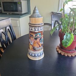 Large, Vintage, Remy, German beer stein #844
