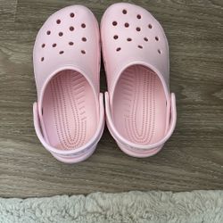 Pink Crocs Charms Included