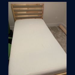 IKEA Twin Bed and Mattress 