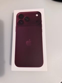 iPhone 18 Pro Max 256GB Factory Unlocked Sealed New! Burgundy, Blue, and Black! $1500 Each