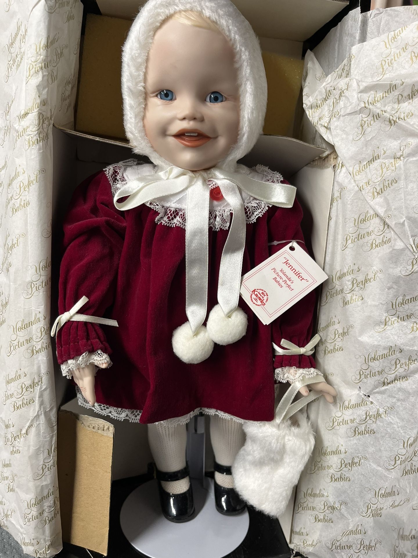 Yolanda's Picture Perfect Babies Knowles 1854  Porcelain Doll