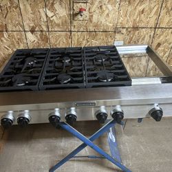 Kitchen Aid-gas-range top 