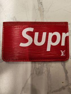 Supreme x LV Card wallet 