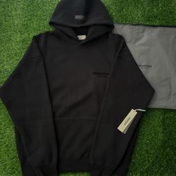 Fear Of God Essentials Hoodie – Black
