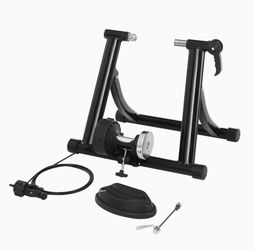 Indoor Bike Trainer Stand, Reduces Noise, Curvy Stable Frame