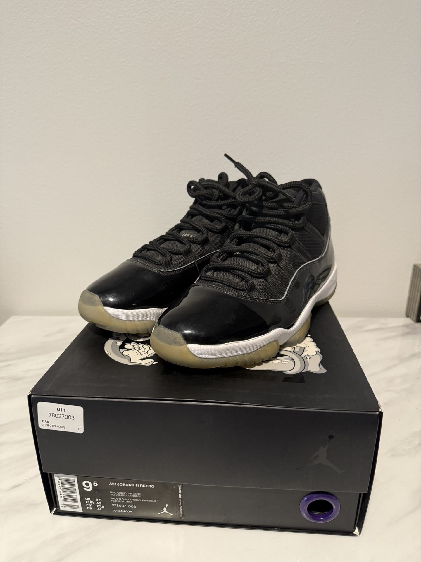 Air Jordan 11 Retro ‘Space Jam’ 2016 (9.5)