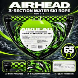 AIRHEAD 65ft Water Ski Rope with 15" Handle