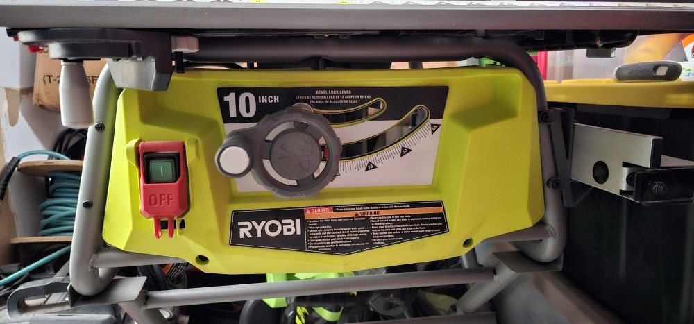 Ryobi 10" Table Saw
