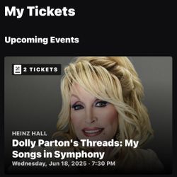 Dolly Parton Concert Tickets