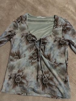 Floral Long Sleeve Top