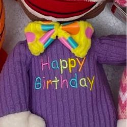 Birthday Sock Monkey 