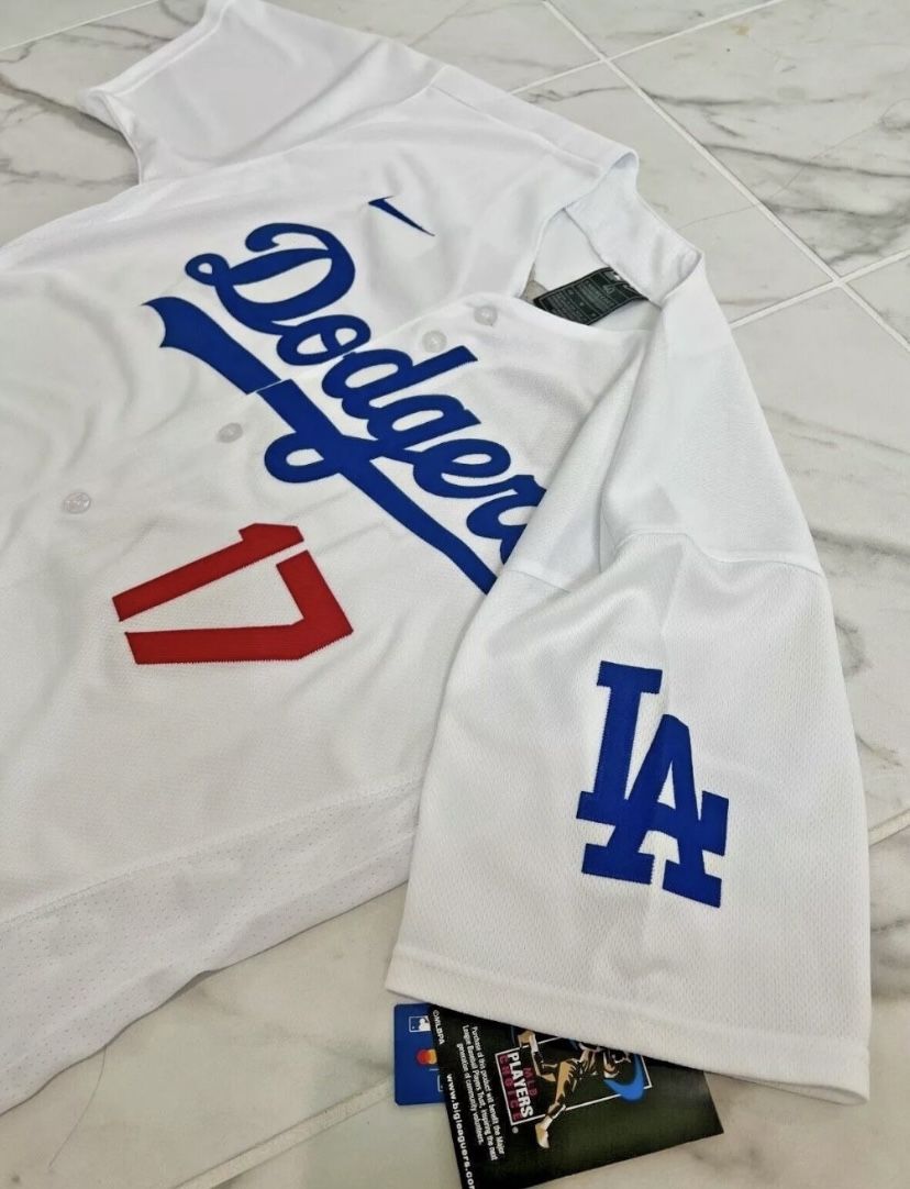 Ohtani Men White Jersey (NeW) Men Sizes (Small To 3X)
