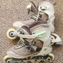 K2 Athena Inline Roller Skates T-Nine Breast Cancer Awareness (Womens Size 9)