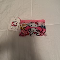 My Melody 50th Anniversary Coin Zipper Bag