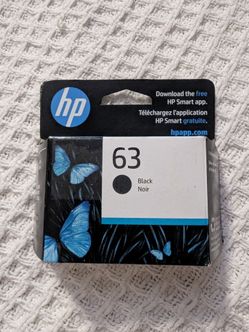 Black HP 63 ink