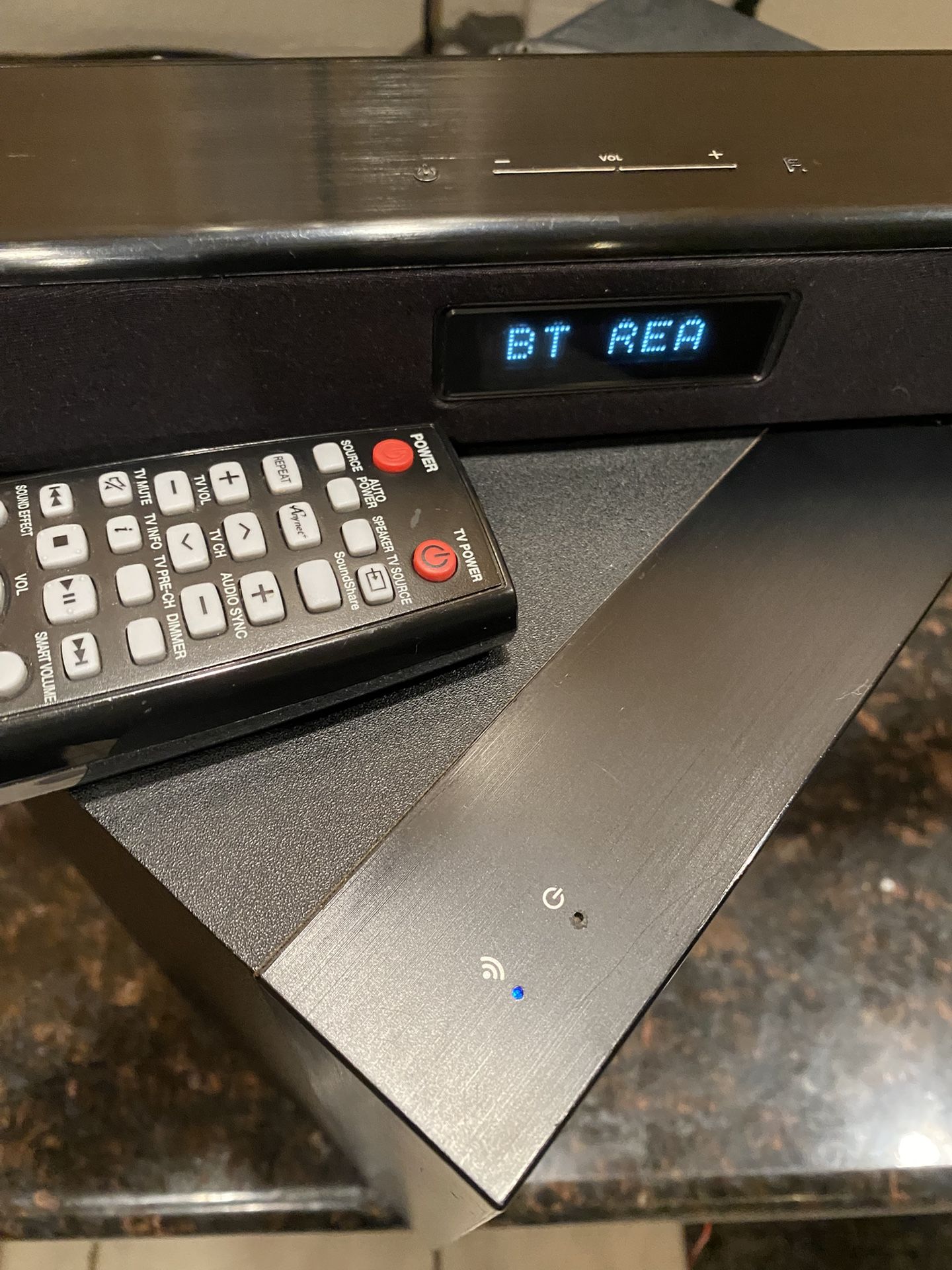 Samsung Sound Bar And Powered Subwoofer
