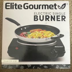 EliteGourmet Electric Single Burner 