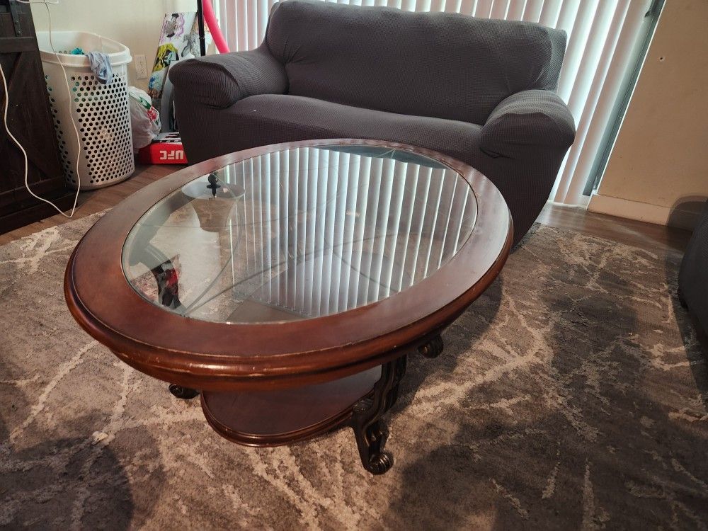 For Free Coffee Glass Top Table