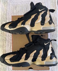 Size 9.5 Nike Air DT Max ‘96 Black Vegas Gold