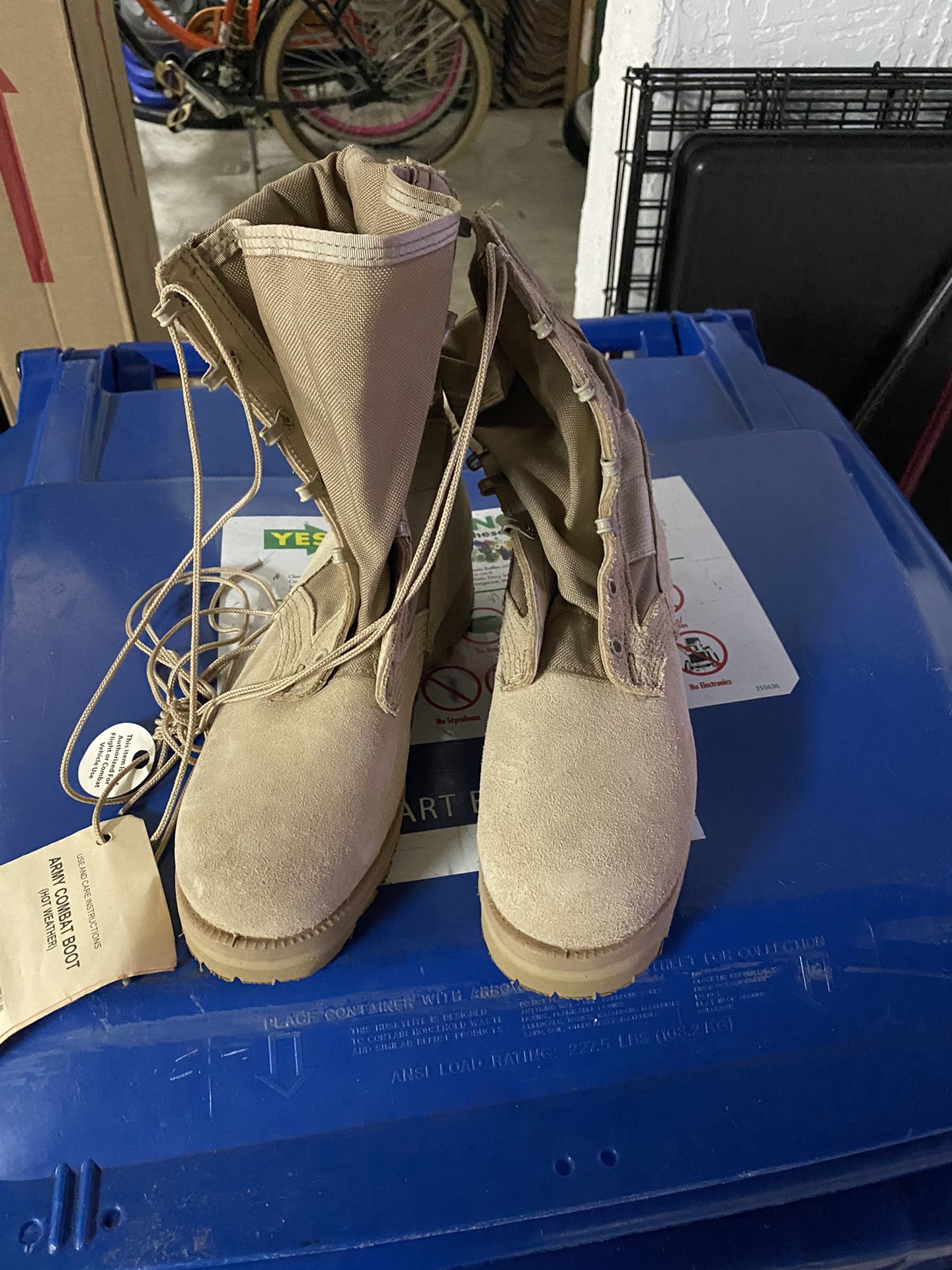Wellco military boots (women)