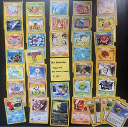 Pokemon Neo Revelation Complete Common/Uncommon Lot