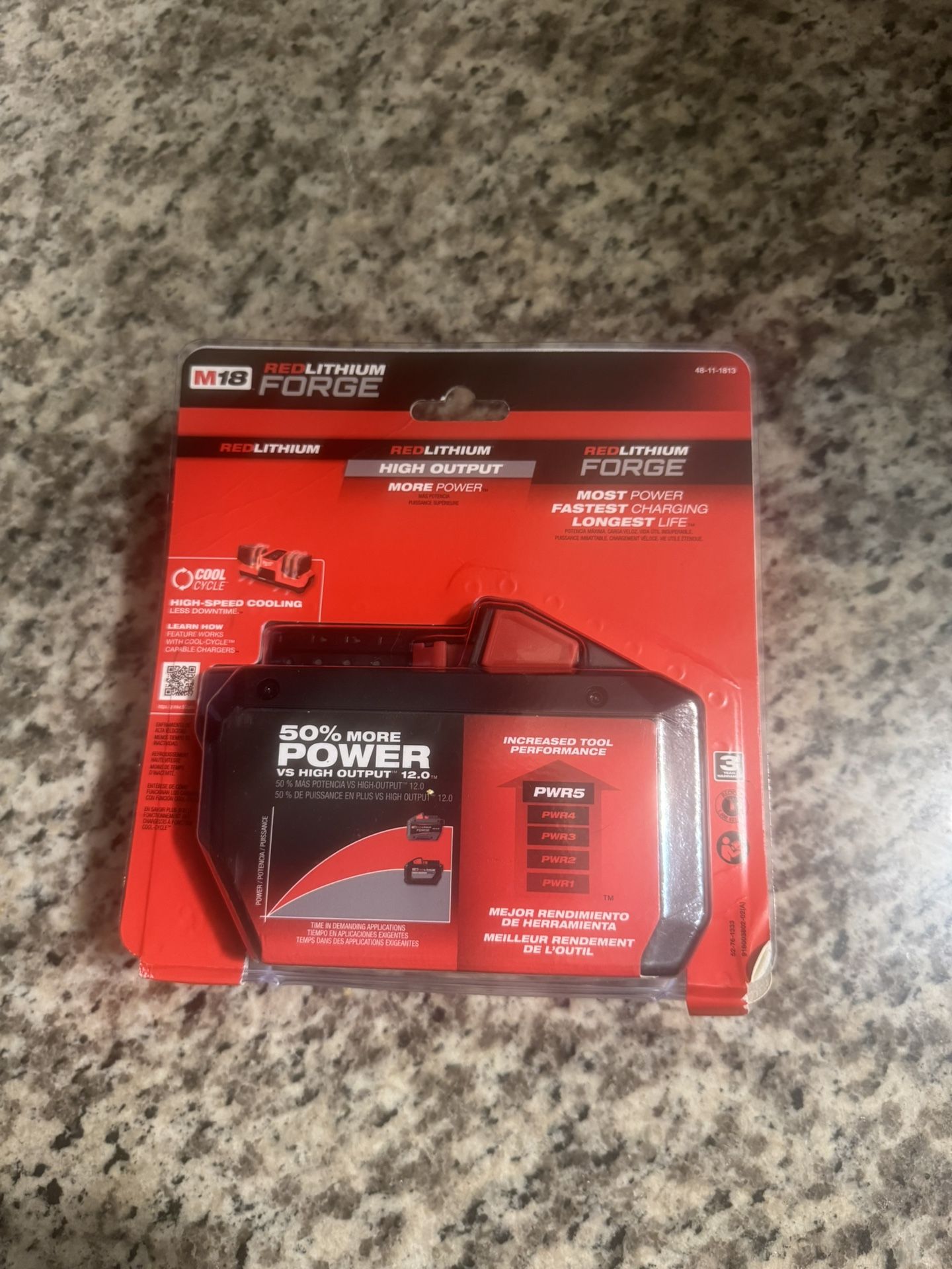 M18 18V Lithium-Ion REDLITHIUM FORGE HD 12.0 Ah Battery Pack