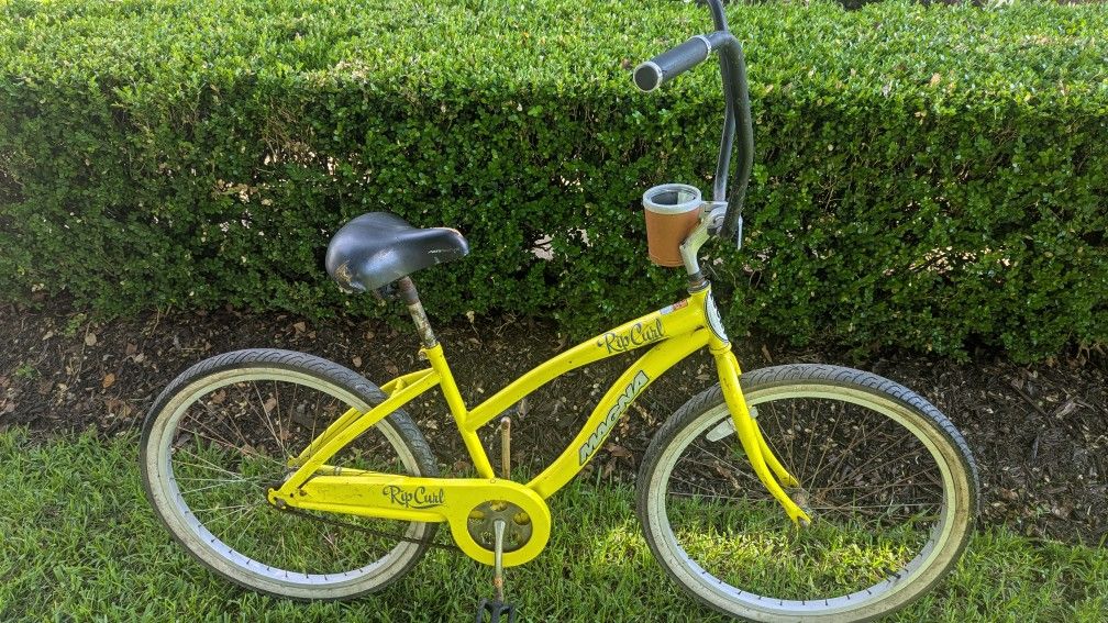 26" Rip Curl Beach Cruiser With High Handlebars