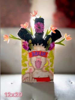 SDC FLOWER GIRL 3D ARTWORK