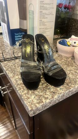 New Black Platforms Heels