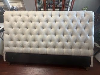 King size Tufted Upholstered Headboard