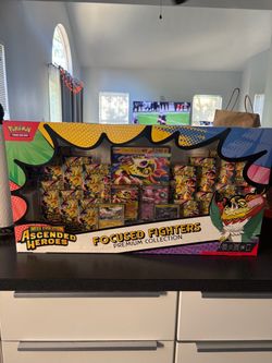 Ascended Heroes Focused Fighters Premium Collection Sam's Club Pokemon Sealed