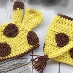 Halloween Giraffe Diaper Cover Outfit 