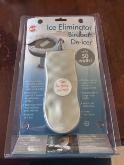 K And H Ice Eliminator Bird Bath De-icer