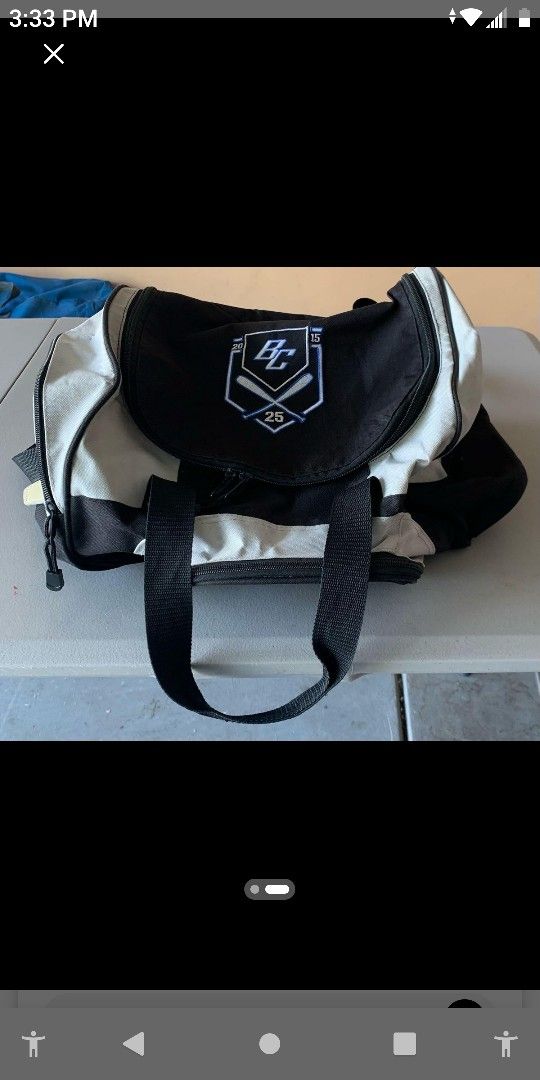 BASEBALL DUFFLE BAG