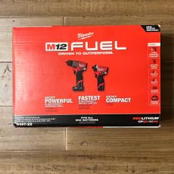 Milwaukee M12 FUEL Combo Kit  3497-22