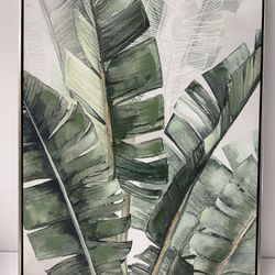 Tropical Leaf Botanical Art
