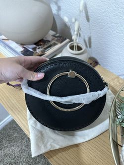 Ted Baker London Maddie Circle Leather Crossbody Bag Black for Sale in Fort Collins CO OfferUp