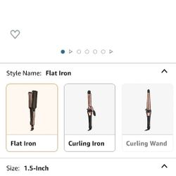Infinitipro Conair Hydro Fusion Steam Hair Straightener